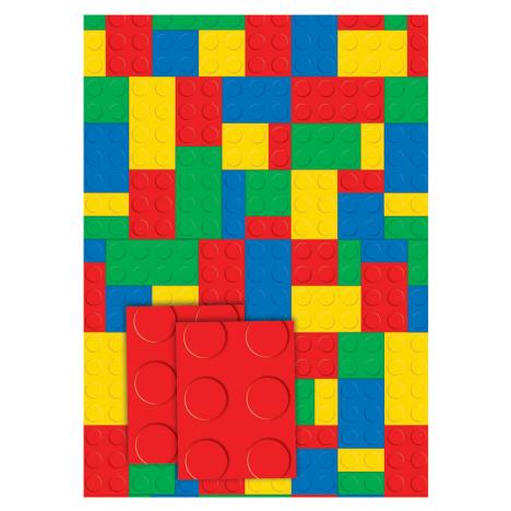 Lego Blocks Gift Wrap & Tags £1.49